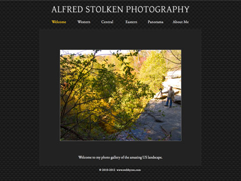 Al Stolken Photography website